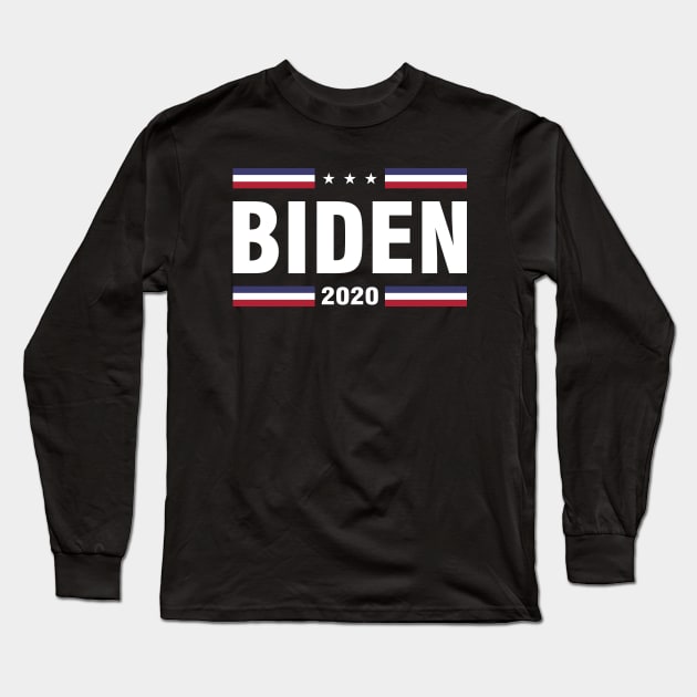 biden 2020 Long Sleeve T-Shirt by Attia17